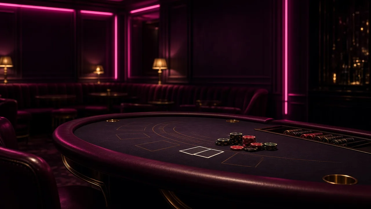 NV Casino Erfahrungen, Abendstimmung in Magenta und Gold